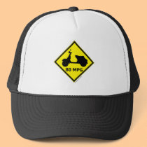 80 mpg Scooter Style hats