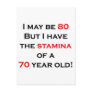80 stamina postcards