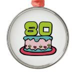 80 Year Old Birthday Cake Ornaments
