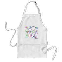80 Year Olds Rock! Apron