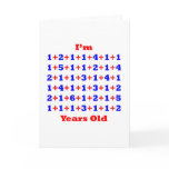 80 Years old! Greeting Card