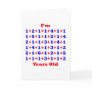 80 Years old! Greeting Card
