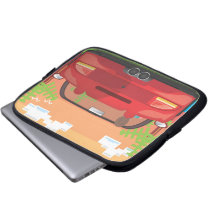 80s Arcade Sports Car Computer Sleeve
