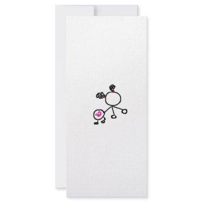 80's Baby Rack Card Design by msbang