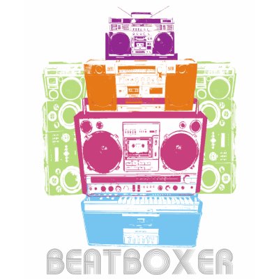 80s BeatBoxer Robot T Shirt by the3rdbase
