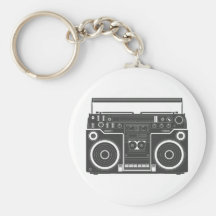 80s Boombox Keychain