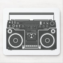 80s Boombox Mouse Pads