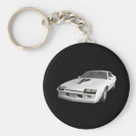 80s Camaro Sports Car: 3D Model: Keychain