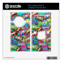 80's Cassette Tape Flip Video Ultra II Skin