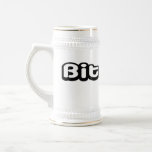 80's catch phase bitchin on a stein mug