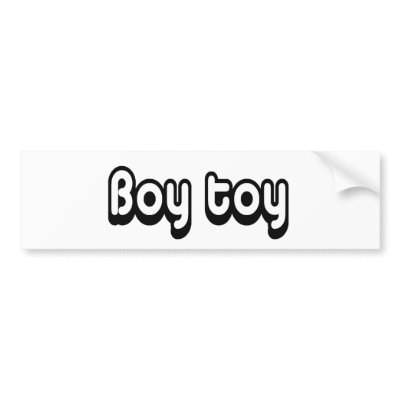 80's catch phase boy toy on a sticker bumper sticker by 80scatchphrasestore