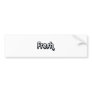 80's catch phase fresh on gifts bumper stickers