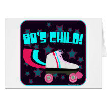80's Child Greeting Cards
