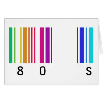 80s color design! cards