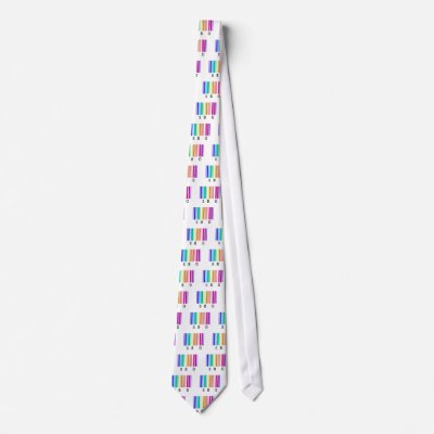80s color design! neck tie by angeria