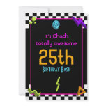 80's Elements Invitations