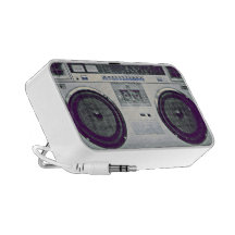 80's ghetto blaster iPod speakers