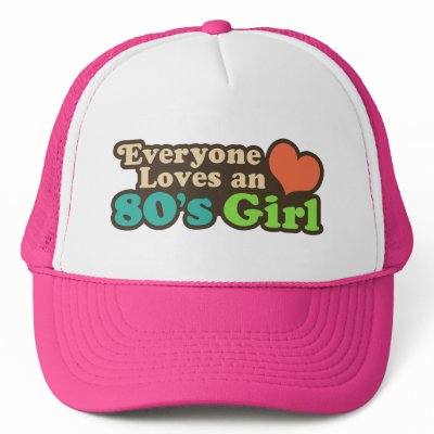 80's Girl Mesh Hat by magarmor