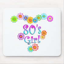 80's Girl Mouse Pads