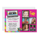 80's Graduation Party Invitation Class of 2012