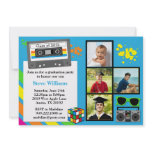 80's Graduation Party Invitation Class of 2012