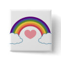 80's Heart & Rainbow - button by whitefantom 80's Heart & Rainbow - button