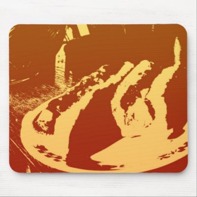 80's hot dogs mousepad by igibson