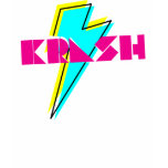 80's krash lightning bolt tee shirts