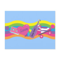80's Line-up postcards by candystore 80's Line-up postcards