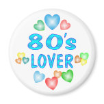 80s Lover Fridge Magnets