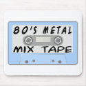 80s Metal Mix Tape mousepads