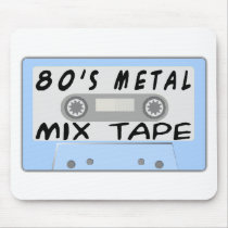 80s Metal Mix Tape mousepads