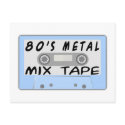 80s Metal Mix Tape postcards