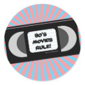 80's Movies Rule stickers by Anotherfort 80's Movies Rule stickers