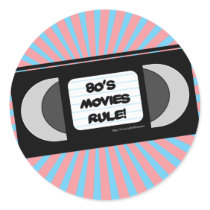 80's Movies Rule stickers