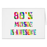 80s Music cards