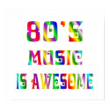 80s Music is Awsome Poster posters by TLArnold6 80s Music is Awsome Poster posters