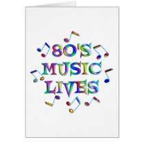 80s Music Lives cards
