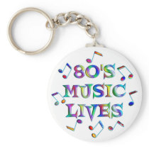 80s Music Lives Keychains