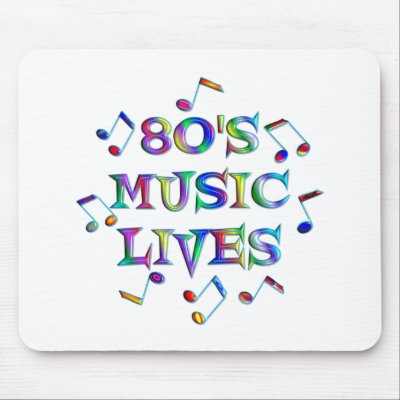 80s Music Lives mousepads