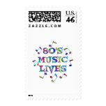 80s Music Lives Postage Stamps