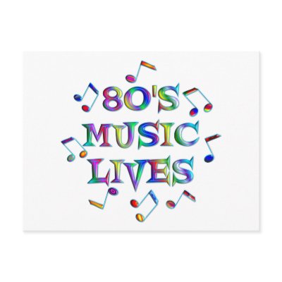 vidas da música 80s cartões postais por TLArnold6