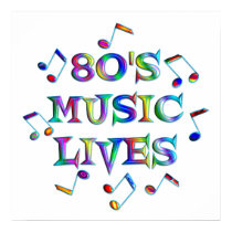 80s Music Lives Poster posters by TLArnold6 80s Music Lives Poster posters