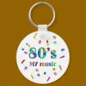 80s Music Lover keychains by TLArnold6 80s Music Lover keychains