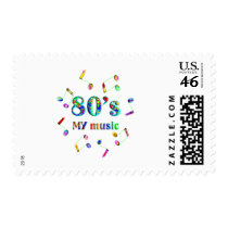 80s Music Lover postage by TLArnold6 80s Music Lover postage