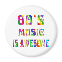80s Music Magnets