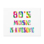 80s Music Post Card