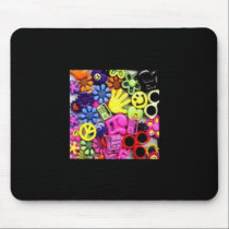 80's Neon Craze Mousepad mousepads