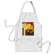 80s Party Aprons