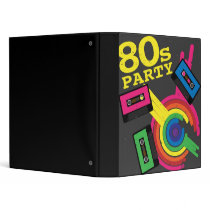 80s party binders